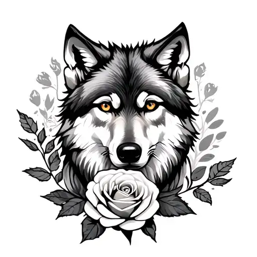 Wolf And Rose Growing