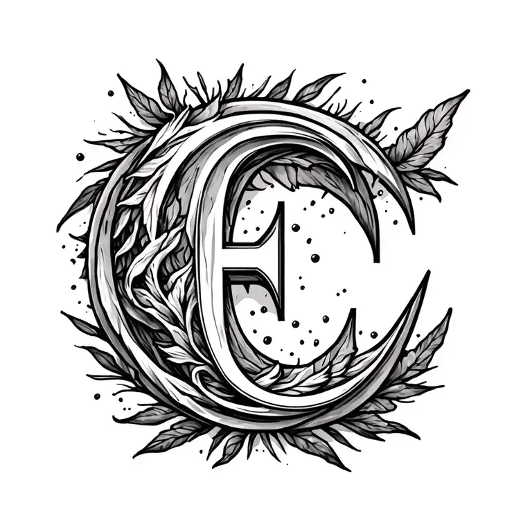 Letter E With An O Hanging From It The Path