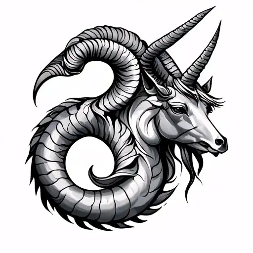 Aquarius And Capricorn Symbol