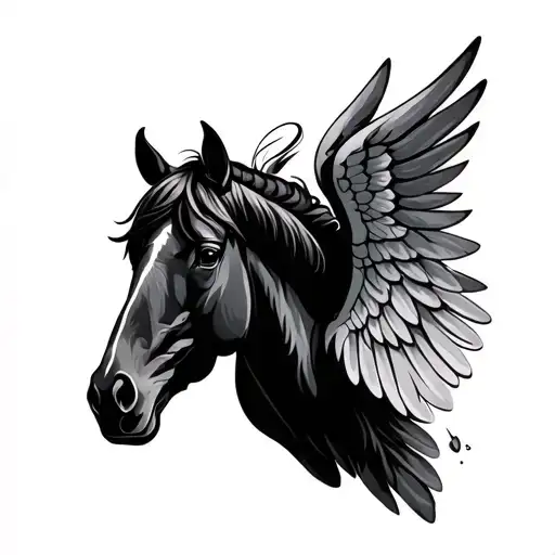 Horse And Wings