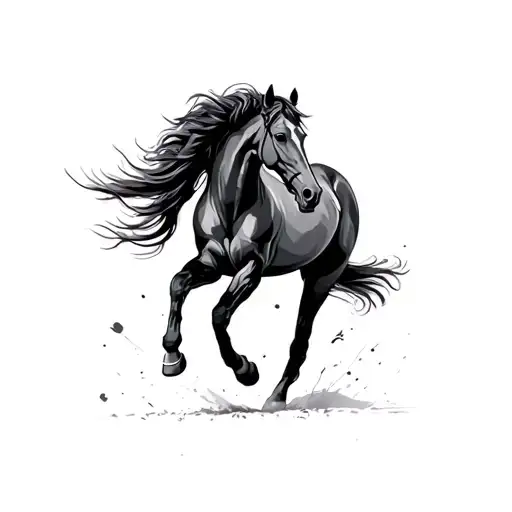 The Footbalist Horse