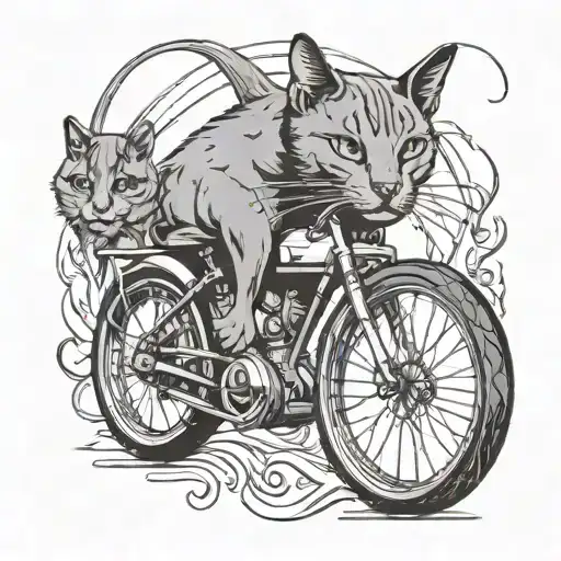 Cat Drive Bike