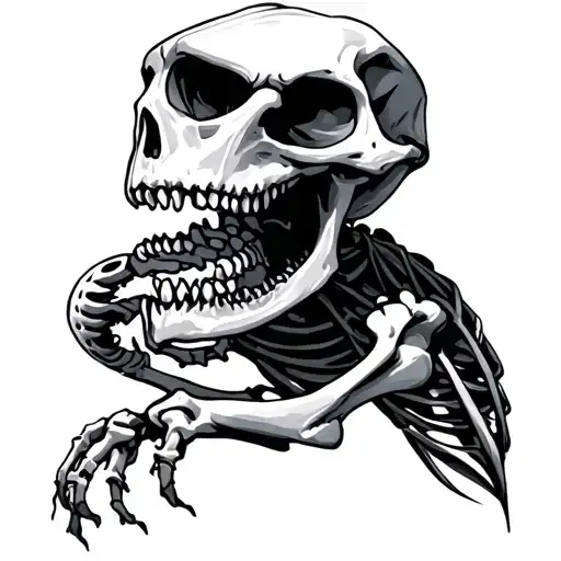 Rex Skeleton Invincible