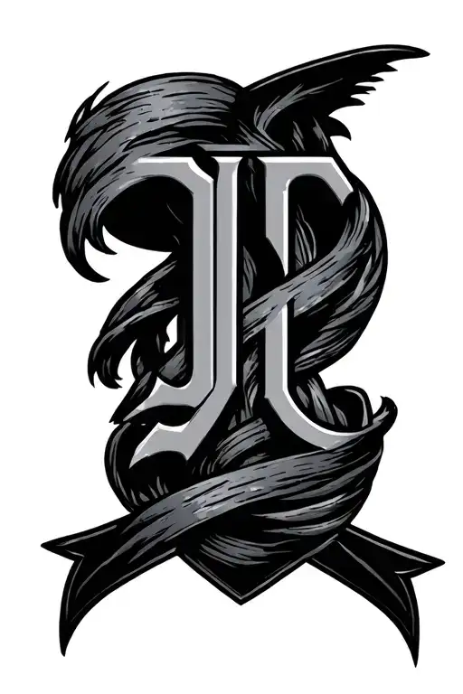 Cyber Sigilism With Jc Letters Inside Representing The Client's Dad