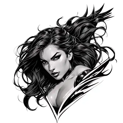 Symbolize The Strong Female Marvel Characters