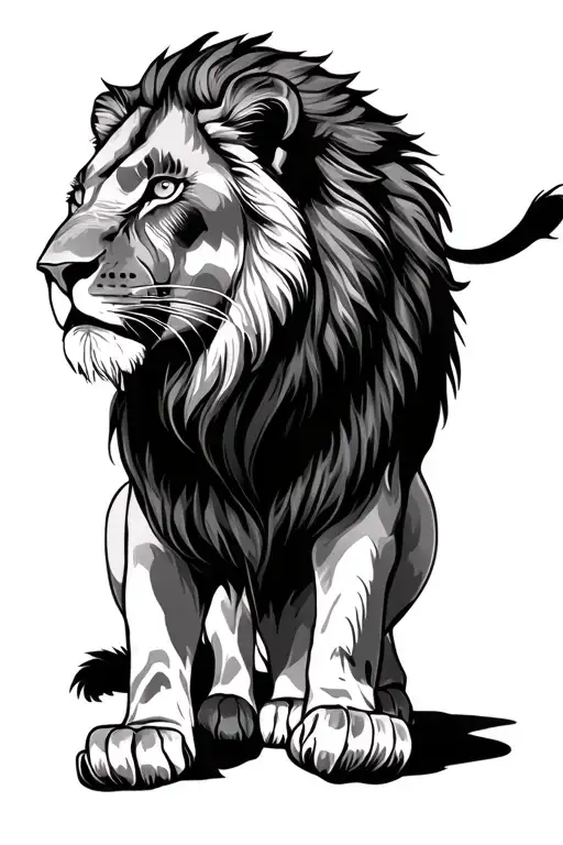 Lioness Symbolizing Strength Family Spirituality