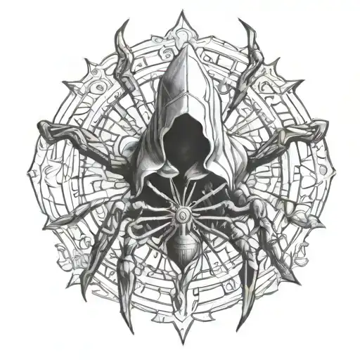 Assassins Creed Combined With A Spider