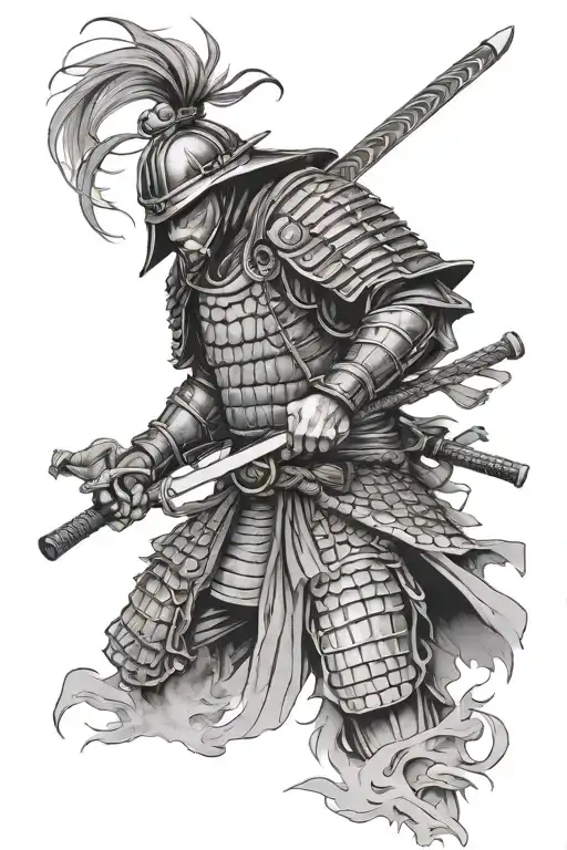 Japanese Samurai Warrior