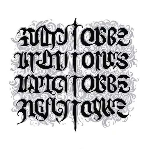 Two Word Ambigram Generator