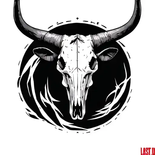 Longhorn Cow Skull With The Last Of Us 2
