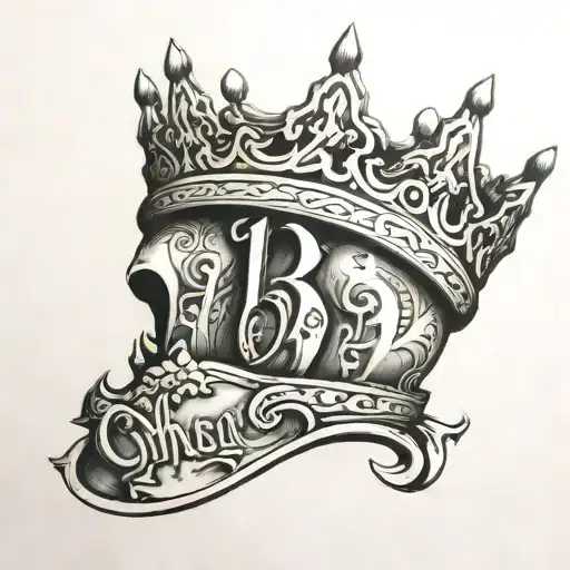 Chosen One W Number 1 And Crown