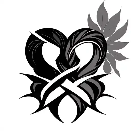 Two Interlocking Female Symbols