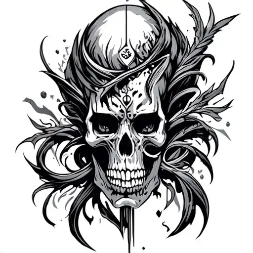 Eurotrash Gothic Style With Sharp Lines And Dirty Neo Tribals