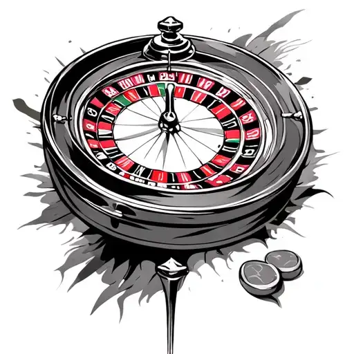 Roulette Wheel Clock