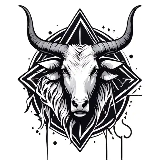 Taurus Star Sign And 02 May Cry Logo