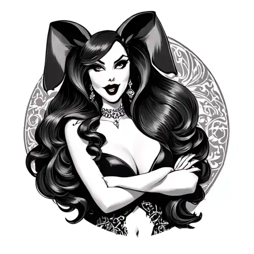 Jessica Rabbit Goth