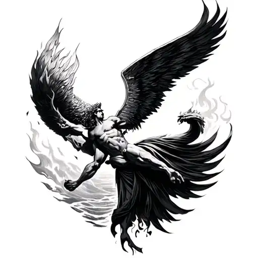 Prometheus God Of Fire With God Of The Sea