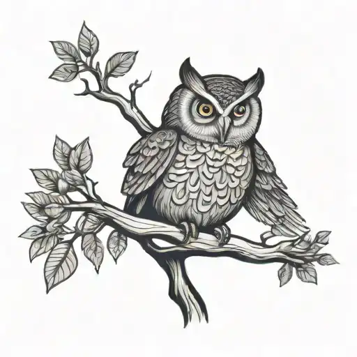 Owl Is The Tree Of Life