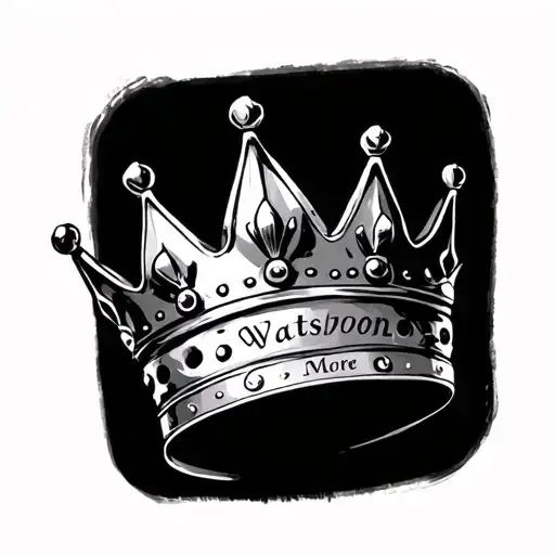 Crown With Last Name Watson