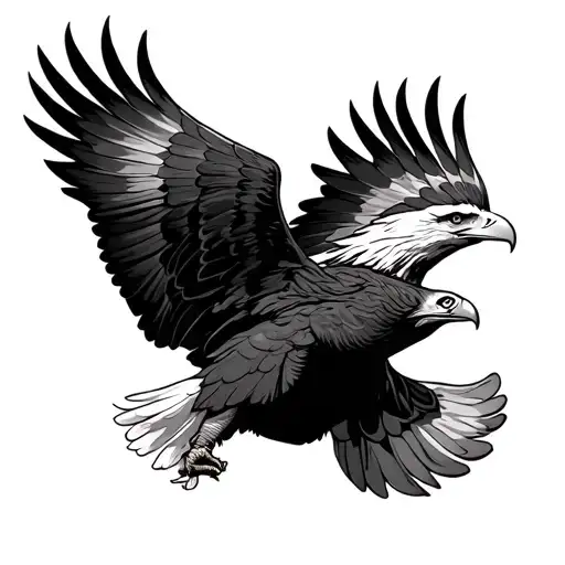 Eagle Flying