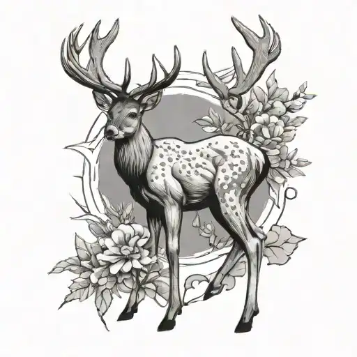 Kasuga Deer Standing