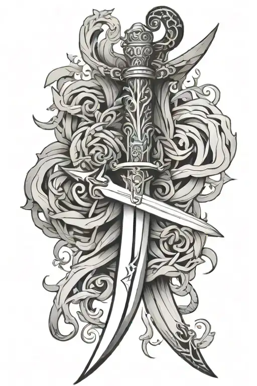 Celitc Dagger Intertwined