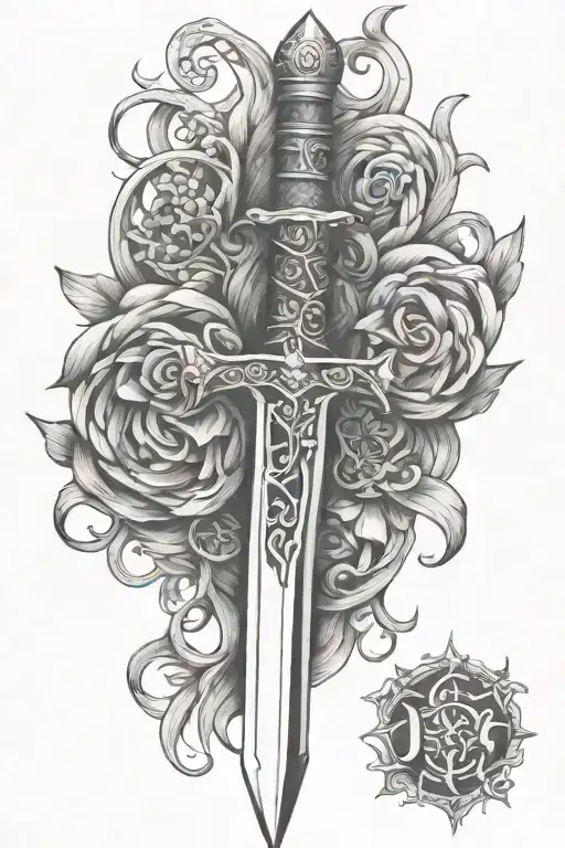 Celitc Dagger Intertwined