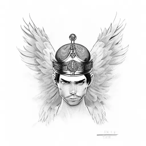 Rock And Roll Crown With Wings