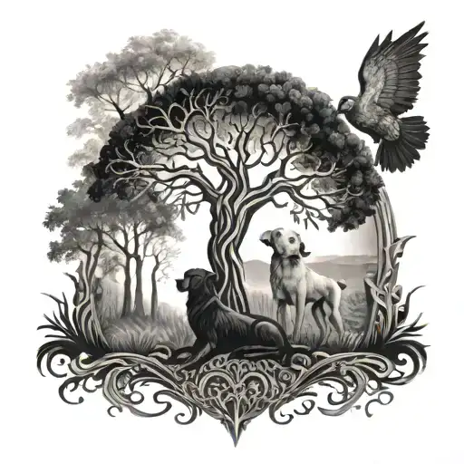 Tree Of Life 5 People With A Deceased Dog