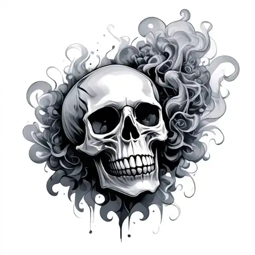 Skull And Smoke