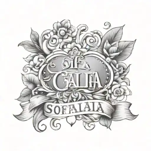 Bellissima Spelling With Kids Names Sofia And Cali