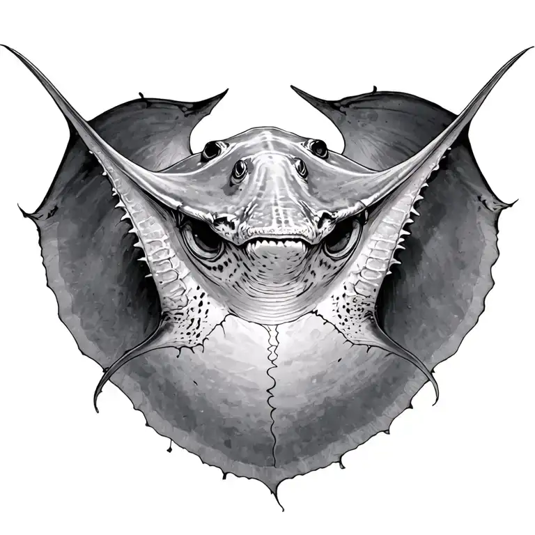 Stingray Manta Ray Chaos Scratch
