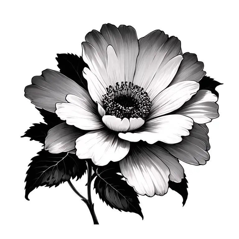 Flower With Perfectly Imperfect Writing