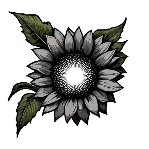 Sunflowers With The Sun