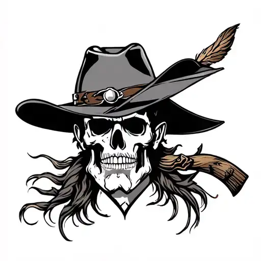 Western Tattoo For Men Small