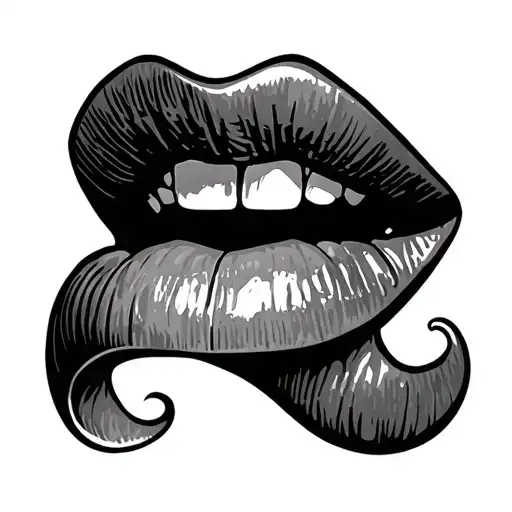 Initial R And Lower Lip