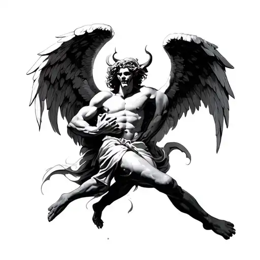 Angel Defeating Devil