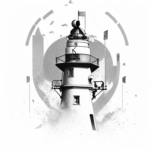 Lighthouse Made Of Smoke