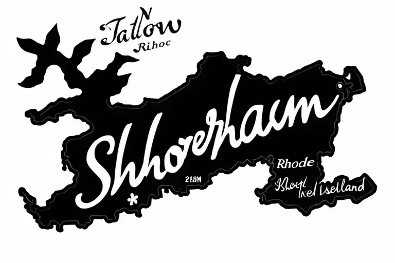 New Shoreham Rhode Island Map