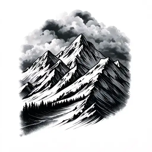 Mountain Outline