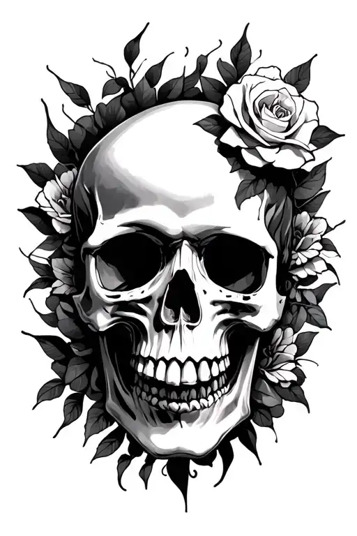 Life To Death With A Skull