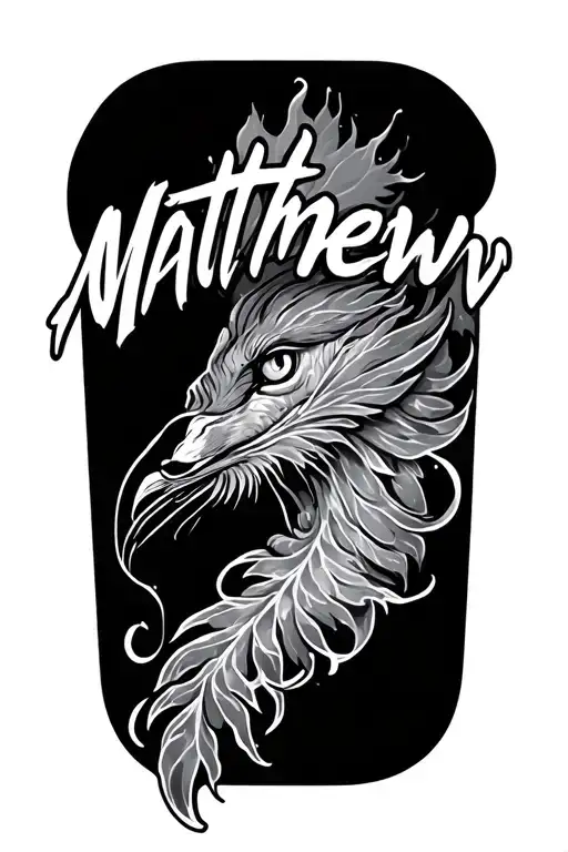 Matthew Name Written