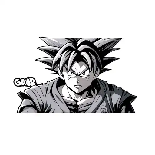 Goku As A Gangster