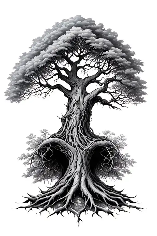 Yggdrasil Tree Growing