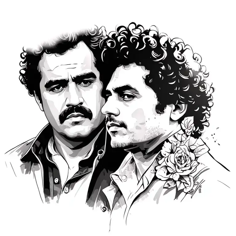 Pablo Escobar And Gustavo Cerati