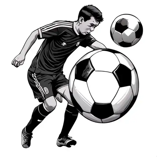 Father And Son Soccer