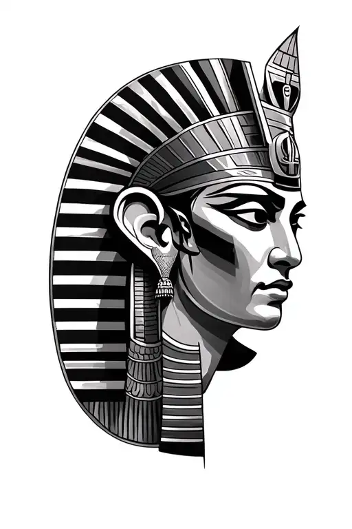 Egyptian God Theme Leg Sleeve