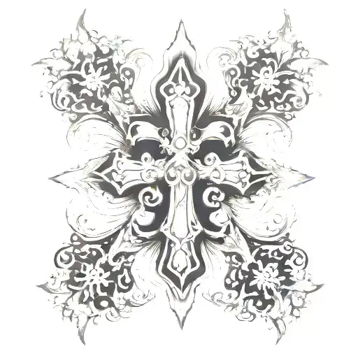 Christian And Lorraine Cross Formed