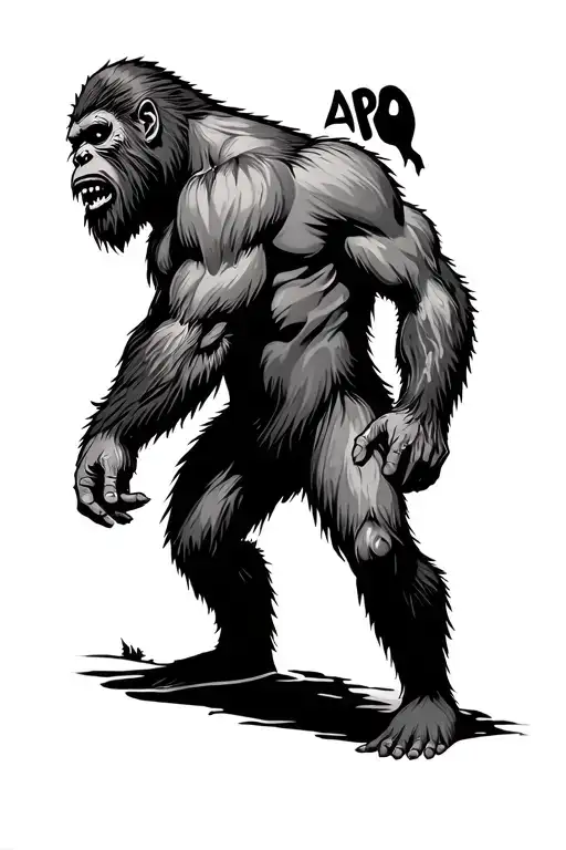 Bigfoot Figure