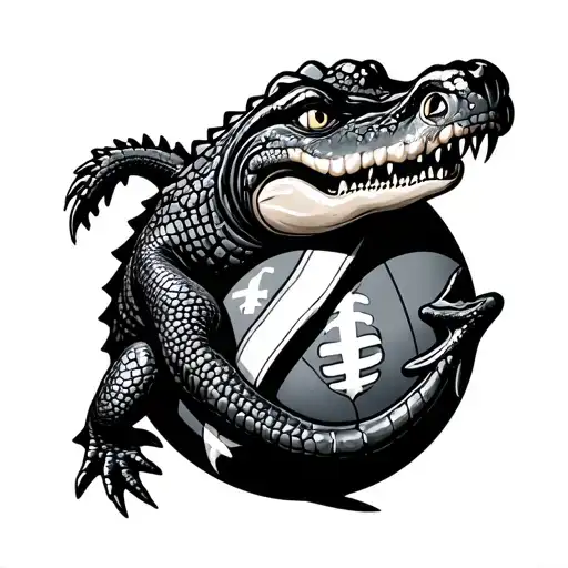 Anchor Crocodile Afl Ball